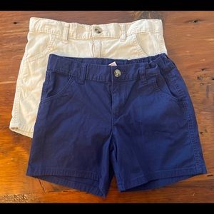 2 pair WONDER NATION girls shorts.